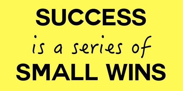 successisaseriesofsmallwins